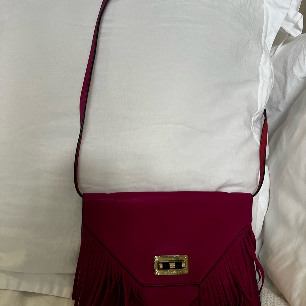 Pink Fringe Clutch - Picture 8 of 13